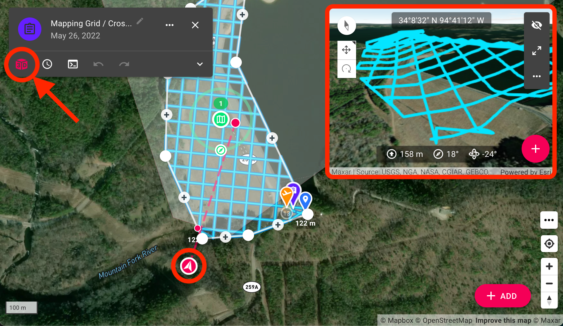 dronelink 3d mapping