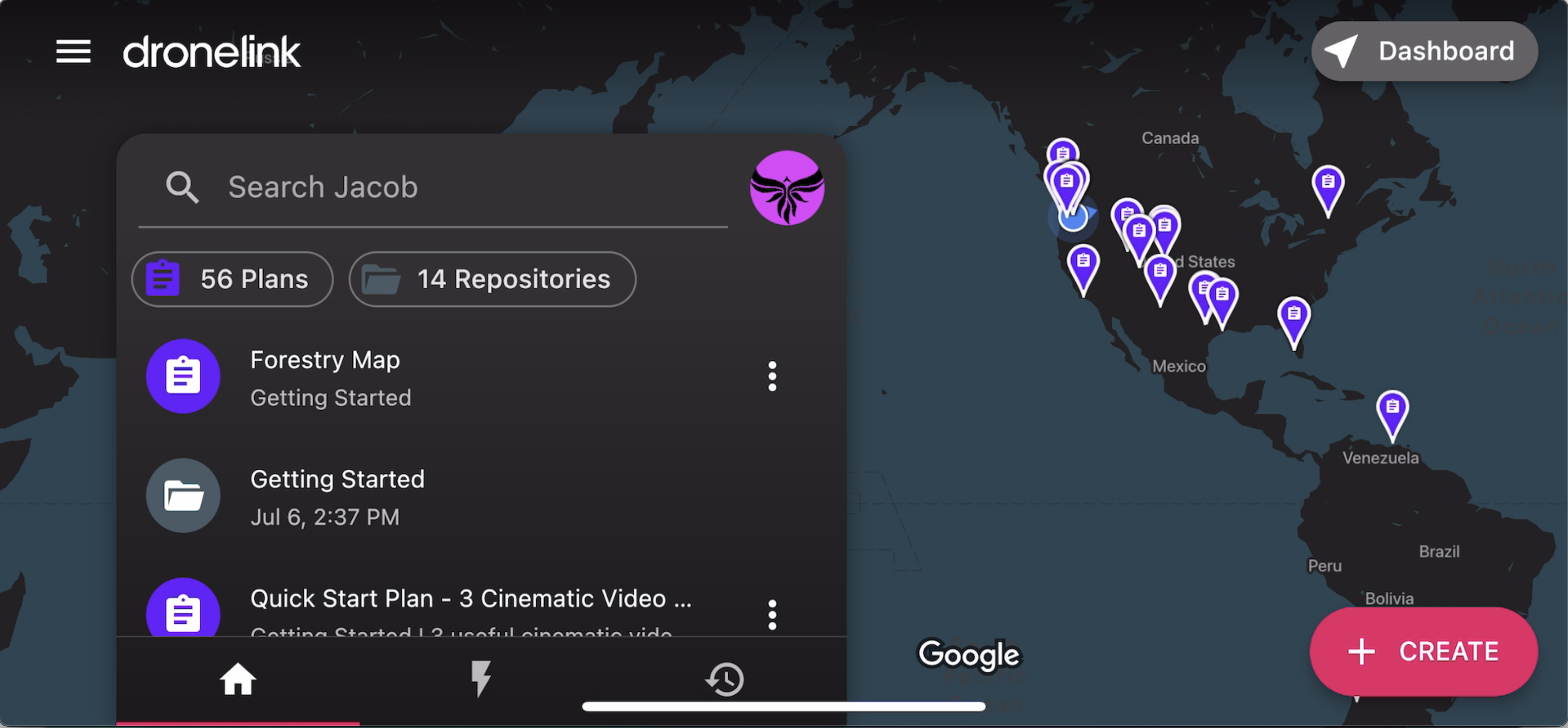 Dronelink mapping deals